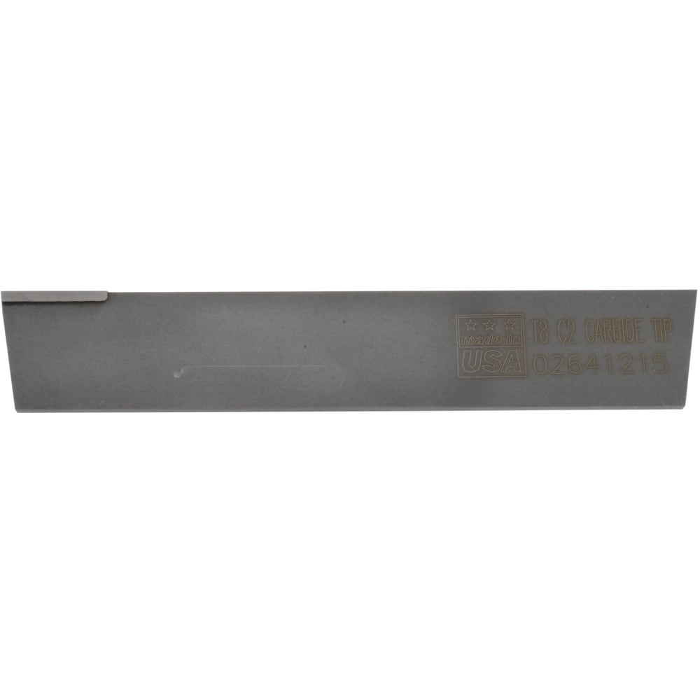Cutoff Blade: Tapered, 3/16" Wide, 1-1/8" High, 6-1/2" Long