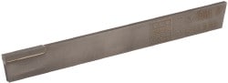 Made in USA T3S-C6 Cutoff Blade: Tapered, 1/8" Wide, 1/2" High, 4-1/2" Long Image