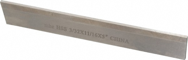 Value Collection 363-6030 Cutoff Blade: Parallel, 3/32" Wide, 11/16" High, 5" Long Image