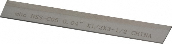 Value Collection 363-7005 Cutoff Blade: Parallel, 0.04" Wide, 1/2" High, 3-1/2" Long Image