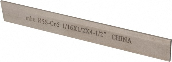 Value Collection 363-7010 Cutoff Blade: Parallel, 1/16" Wide, 1/2" High, 4-1/2" Long Image