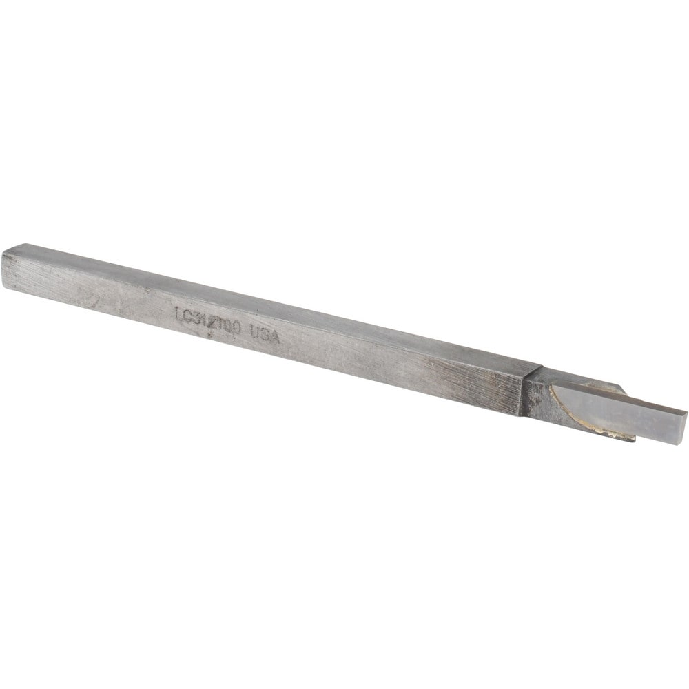 Single-Point Tool Bit: LC-312100, 5/16" Shank Height, 5/16" Shank Width, Solid Carbide Tip, Left Hand