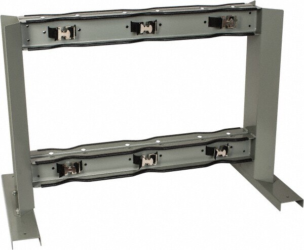 24" Long x 48-1/2" Wide x 30" High, Gas Six Cylinder Floor Stand Rack