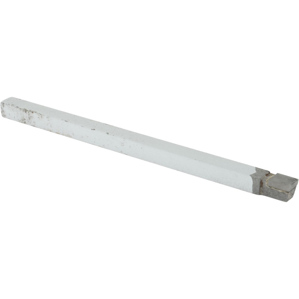 Single Point Tool Bit: 5/16'' Shank Width, 5/16'' Shank Height, Micrograin Solid Carbide Tipped, Neutral, C, Square Nose
