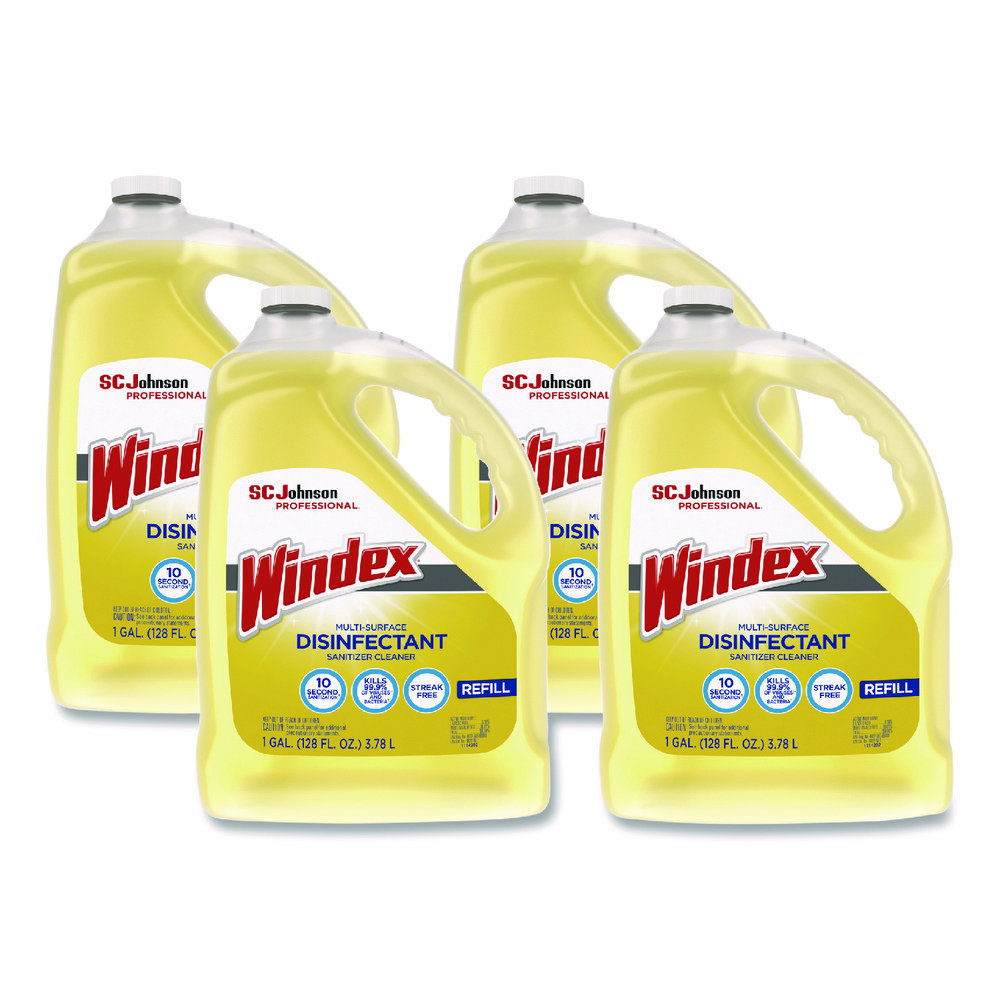 Windex AllPurpose Cleaner 1 gal, Bottle, Disinfectant MSC