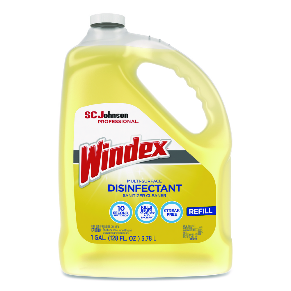 Windex AllPurpose Cleaner 1 gal, Bottle, Disinfectant MSC