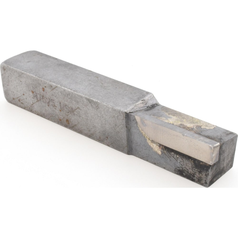 Single Point Tool Bit: 5/8'' Shank Width, 5/8'' Shank Height, Micrograin Solid Carbide Tipped, RH, RT, Turning