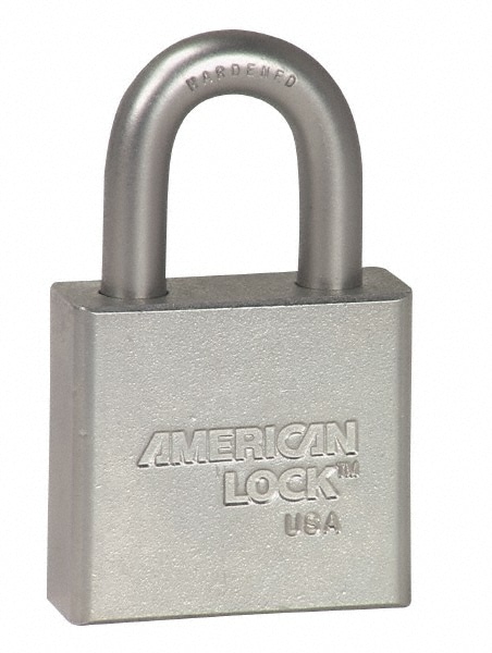 Padlock: Steel, 1-3/4" Wide