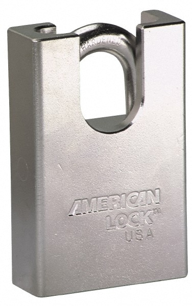 Padlock: Steel, 1-3/4" Wide