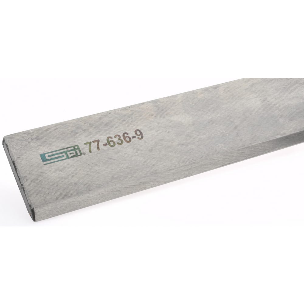 Beveled Straight Edge: 72" Long, 3-5/32" Wide, 3/8" Thick