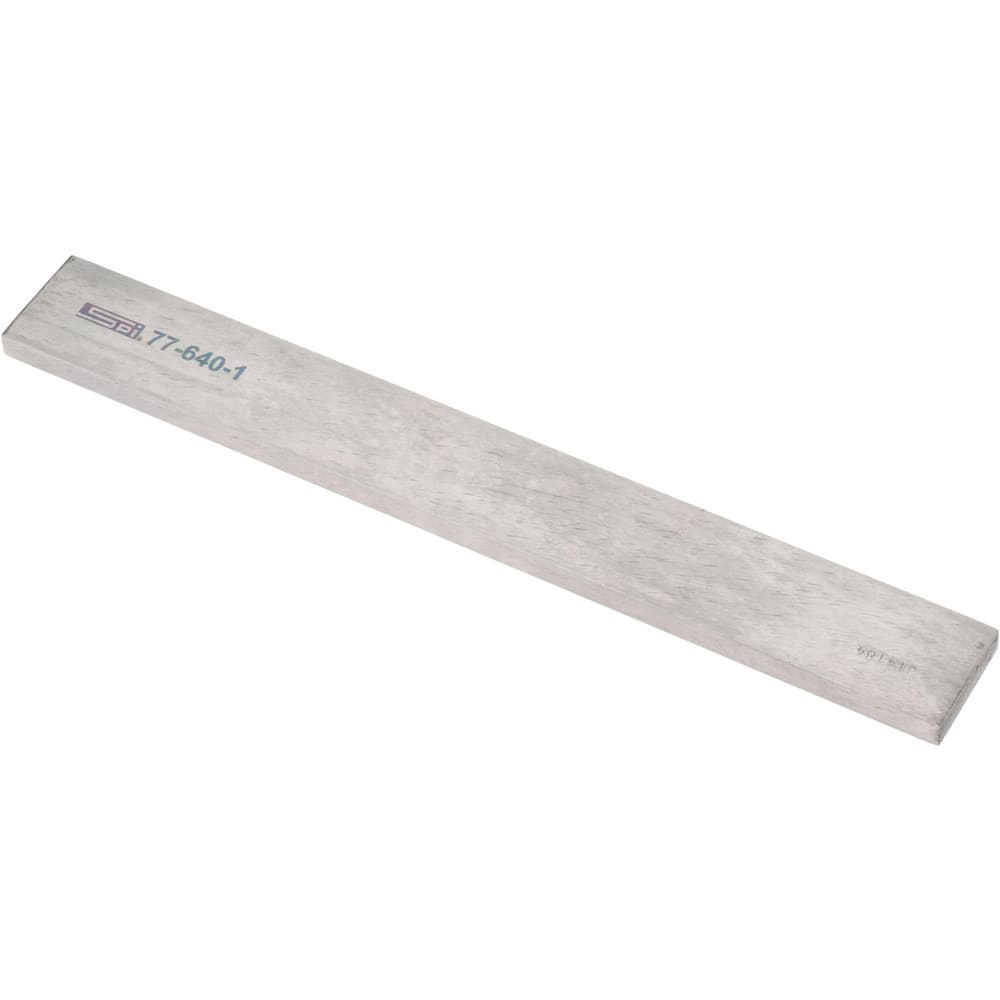 Square Straight Edge: 12" Long, 1-13/32" Wide, 5/16" Thick