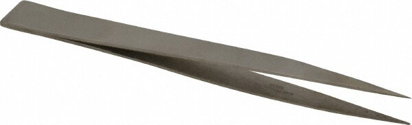 Assembly Tweezer: Thin & Fine Point Tip, 4-7/16" OAL