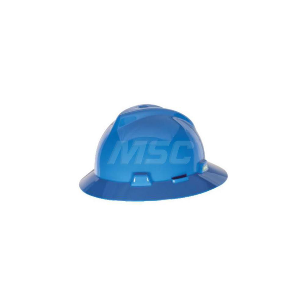 MSA - Hard Hat: Impact Resistant, Full Brim, Type 1, Class E, 8