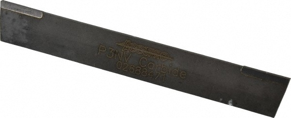 Accupro P-3N-V Cutoff Blade: Parallel, 3/32" Wide, 11/16" High, 5" Long Image