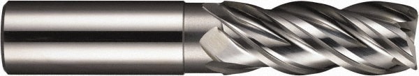 SGS 46830 Corner Radius End Mill: 0.6299" Dia, 0.7874" LOC, 0.0394" Radius, 4 Flutes, Solid Carbide Image