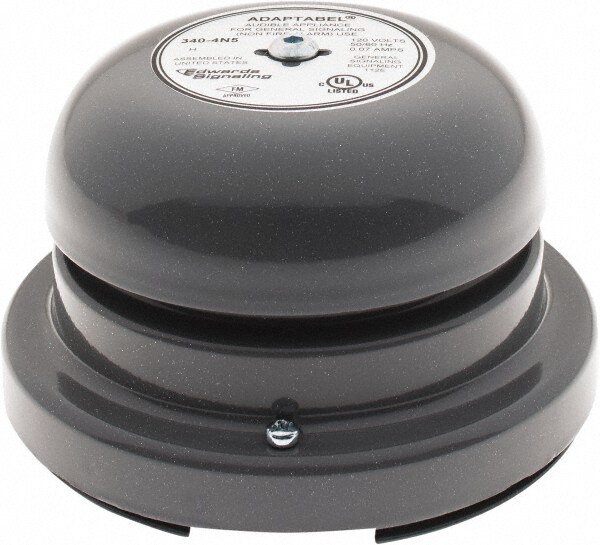 4" Diam, 120 VAC Bell