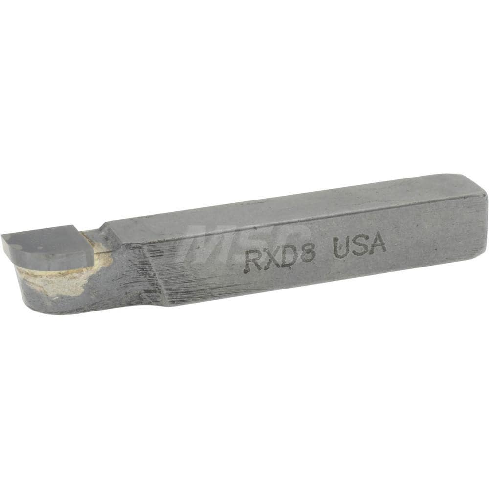 2-1/2 Inch Long, 1/4 Inch Radius, Right Hand, Convex, RXD Style Radius Cutting Tool Bit