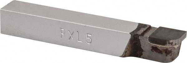 Accupro ACC-RXL5 2-1/2 Inch Long, 5/32 Inch Radius, Left Hand, Convex, RXL Style Radius Cutting Tool Bit Image