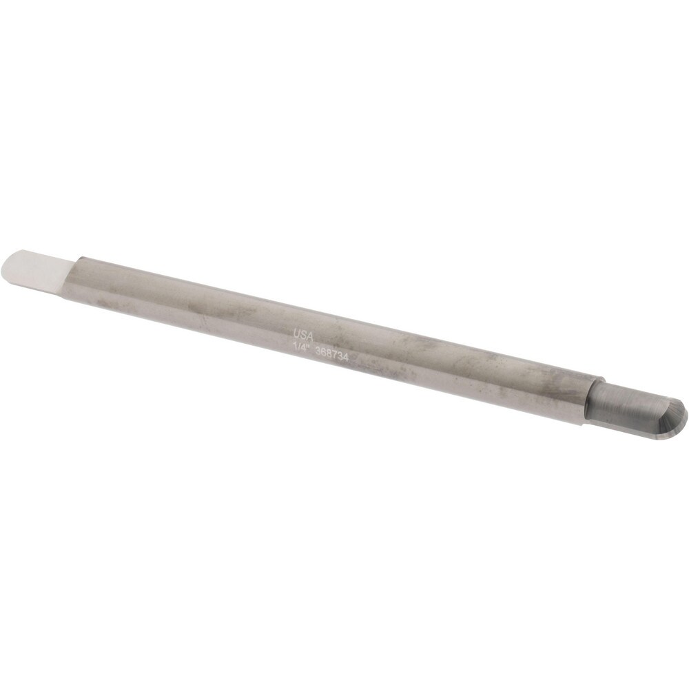 1/4" Diam Double Full Radius End Solid Carbide Split-End Blank
