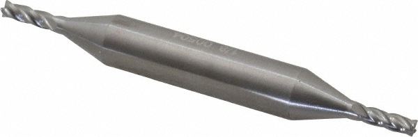 OSG 444-1250 Square End Mill: 1/8 Dia, 3/8 LOC, 3/8 Shank Dia, 3 OAL, 4 Flutes, Solid Carbide Image