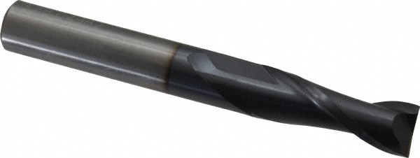 OSG 462-375011 Square End Mill: 3/8 Dia, 1-1/8 LOC, 3/8 Shank Dia, 3 OAL, 2 Flutes, Solid Carbide Image