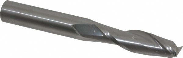 OSG 462-6250 Square End Mill: 5/8 Dia, 2-1/4 LOC, 5/8 Shank Dia, 5 OAL, 2 Flutes, Solid Carbide Image