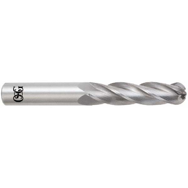 OSG 464-7500-BN Ball End Mill: 0.75" Dia, 2.25" LOC, 4 Flute, Solid Carbide Image