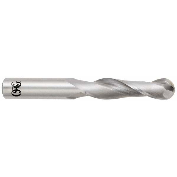 OSG 462-6250-BN Ball End Mill: 0.625" Dia, 2.25" LOC, 2 Flute, Solid Carbide Image