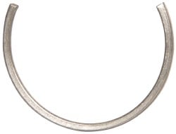 0.042" Wide, Steel 1/2" External Retaining Ring