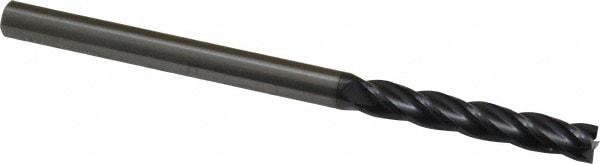 OSG 484-250011 Square End Mill: 1/4 Dia, 1-1/2 LOC, 1/4 Shank Dia, 4 OAL, 4 Flutes, Solid Carbide Image