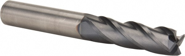 OSG 464-625011 Square End Mill: 5/8 Dia, 2-1/4 LOC, 5/8 Shank Dia, 5 OAL, 4 Flutes, Solid Carbide Image