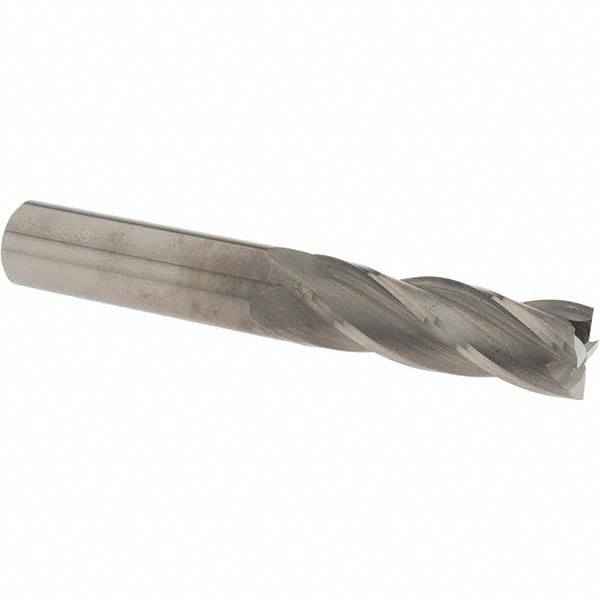 OSG 464-7500 Square End Mill: 3/4 Dia, 2-1/4 LOC, 3/4 Shank Dia, 5 OAL, 4 Flutes, Solid Carbide Image