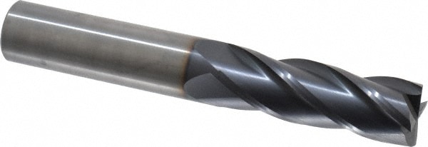 OSG 464-750011 Square End Mill: 3/4 Dia, 2-1/4 LOC, 3/4 Shank Dia, 5 OAL, 4 Flutes, Solid Carbide Image