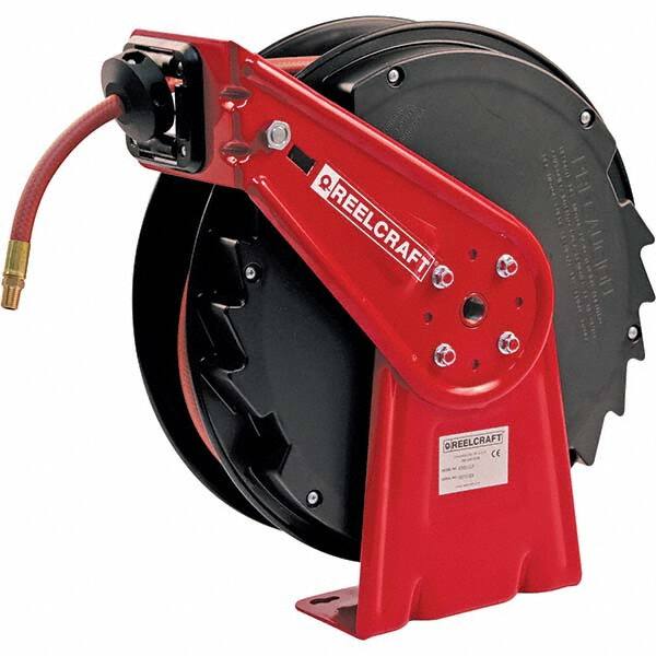 Reelcraft 7650 OHP 3/8-Inch by 50-Feet Spring Driven Hose Reel for Grease 