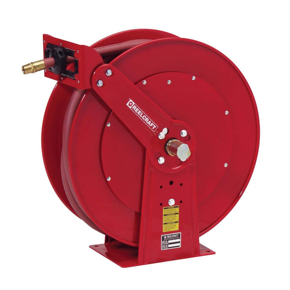 Reelcraft D84050 OLP Hose Reel with Hose: 1" ID Hose x 50, Spring Retractable 