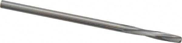 Magafor 88860002260 Chucking Reamer: 0.089" Dia, 1-31/32" OAL, 7/16" Flute Length, Straight Shank, Solid Carbide 