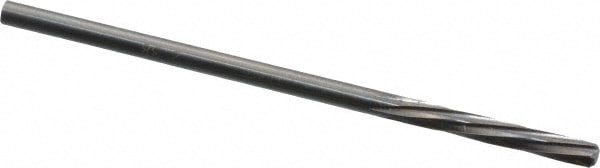 Magafor 88860002380 Chucking Reamer: 3/32" Dia, 2-1/4" OAL, 19/32" Flute Length, Straight Shank, Solid Carbide Image