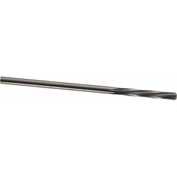 Magafor 88860002490 Chucking Reamer: 0.098" Dia, 2-1/4" OAL, 19/32" Flute Length, Straight Shank, Solid Carbide Image