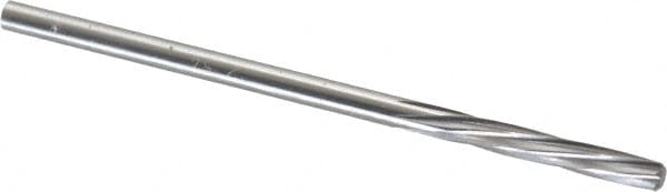 Magafor 88860002540 Chucking Reamer: 0.1" Dia, 2-1/4" OAL, 19/32" Flute Length, Straight Shank, Solid Carbide Image