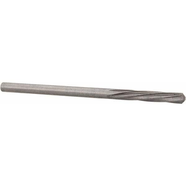 Magafor 88860002840 Chucking Reamer: 0.1118" Dia, 2-1/4" OAL, 19/32" Flute Length, Straight Shank, Solid Carbide Image