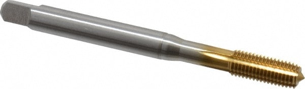 Emuge BU921400.5044 Thread Forming Tap: 5/16-24, UNF, 2BX Class of Fit, Modified Bottoming, Cobalt, TiN Finish Image