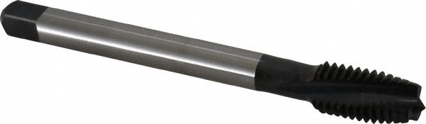 Emuge CU306001.5013 Spiral Flute Tap: 1/2-13, UNC, 3 Flute, Plug, 2BX Class of Fit, Cobalt, Nitride Finish Image