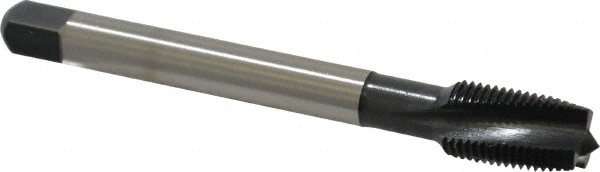 Emuge CU306011.5047 Spiral Flute Tap: 1/2-20, UNF, 3 Flute, Plug, 3BX Class of Fit, Cobalt, Nitride Finish Image