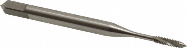 Emuge BU456001.5000 Spiral Flute Tap: #1-64, UNC, 2 Flute, Modified Bottoming, 2BX Class of Fit, Cobalt, Oxide Finish Image