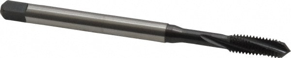 Emuge BU456001.5041 Spiral Flute Tap: #10-32, UNF, 3 Flute, Modified Bottoming, 2BX Class of Fit, Cobalt, Oxide Finish Image