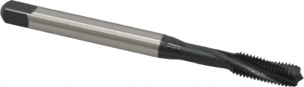 Emuge BU456011.5043 Spiral Flute Tap: 1/4-28, UNF, 3 Flute, Modified Bottoming, 3BX Class of Fit, Cobalt, Oxide Finish Image