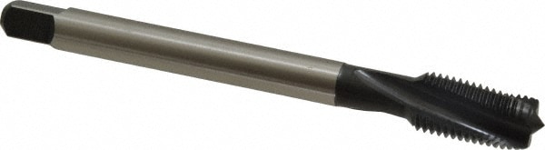 Emuge CU456001.5046 Spiral Flute Tap: 7/16-20, UNF, 3 Flute, Modified Bottoming, 2BX Class of Fit, Cobalt, Oxide Finish Image