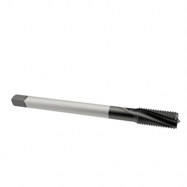 Emuge CU456011.5046 Spiral Flute Tap: 7/16-20, UNF, 3 Flute, Modified Bottoming, 3BX Class of Fit, Cobalt, Oxide Finish Image