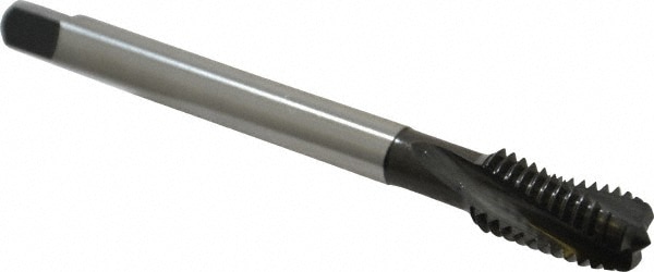 Emuge CU456011.5013 Spiral Flute Tap: 1/2-13, UNC, 3 Flute, Modified Bottoming, 3BX Class of Fit, Cobalt, Oxide Finish Image