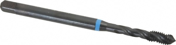 Emuge BU503200.5041 Spiral Flute Tap: #10-32, UNF, 3 Flute, Modified Bottoming, 2B Class of Fit, Cobalt, Oxide Finish Image